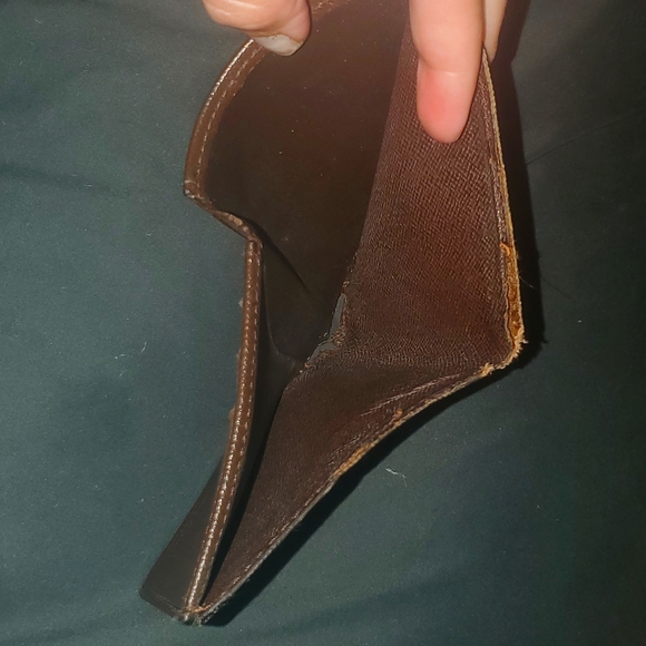 Louis Vuitton Damier Brown Mens/Unisex Canvas Bi-Fold Wallet Sentential Edition - Picture 7 of 8